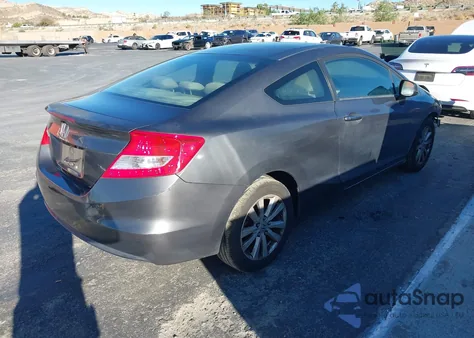 2012 Honda Civic Ex z USA, uszkodzony, nr VIN 2HGFG3B85CH546210